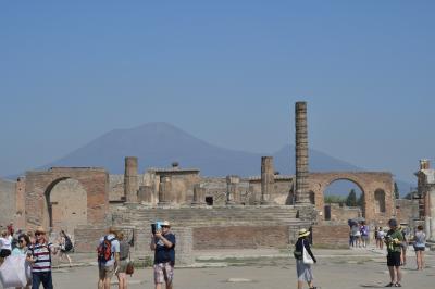 大満喫！イタリア紀行８日間。アツいよ暑いよ！その９　＃タイムスリップした街、ポンペイ【世界遺産】＃