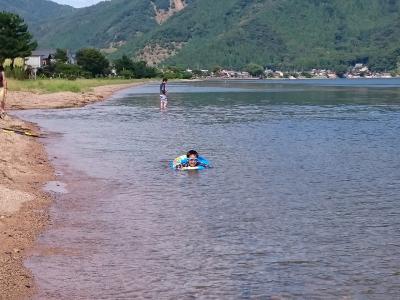 2017/07　びわ湖マキノ泊　湖水浴・箱館山【1泊2日】※息子4歳11ヶ月