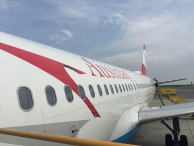 オーストリア航空ビジネスクラス搭乗記　ウィーン→カイロ
