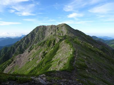 南アルプス♪悪沢岳＆赤石岳登山（鳥倉～椹島）