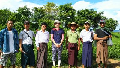 インパール作戦２０１７（その２　トゥマ飛行場跡）