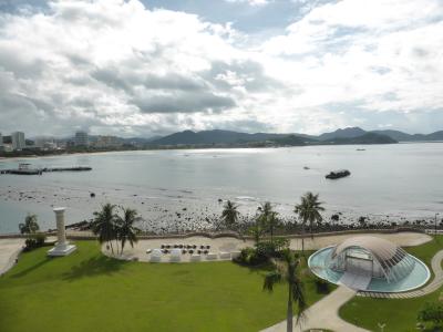 3歳娘を連れて台風シーズンの海南島5日間の旅3-外資ホテルでリゾート気分を満喫
