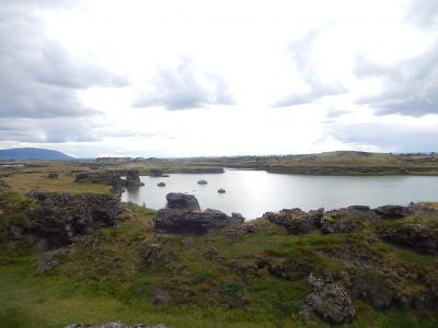 アイスランド・グリーンランド２０１７夏旅行記　【９】アイスランド北部３（ミバートン湖）