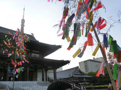 増上寺の七夕法要(2017年7月)