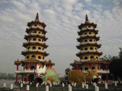 Peachで行く☆高雄・台南週末旅（1）蓮池潭サイクリング・六合夜市編