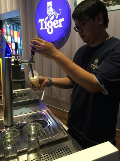 タイガービール工場、ふたたび。