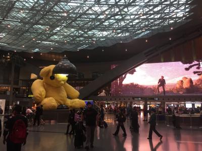 【中欧一人旅2】カタール航空で羽田→ドーハ→ミュンヘン その２