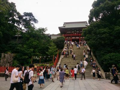 鶴岡八幡宮、宝戒寺、銭洗弁財天　鎌倉半日散歩