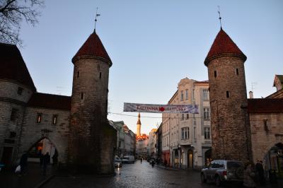 エストニア　中世の街　タリン