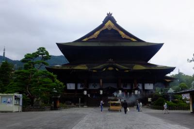 善光寺と松本城