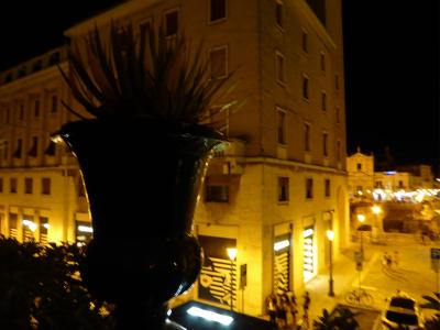 プーリア州優雅な夏バカンス♪　Vol199(第11日)　☆Lecce:最高級ホテル「Risorgimento Resort」スイートルームからの夜景は美しい♪