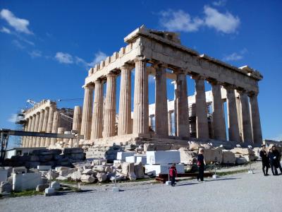 ギリシャの世界遺産周遊、まずはアテネから