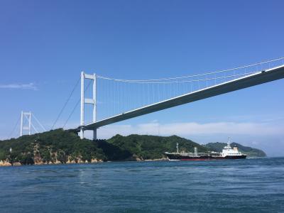 夏休み子供と今治～尾道しまなみ海道70キロ自転車制覇～おまけ道後温泉（その１）