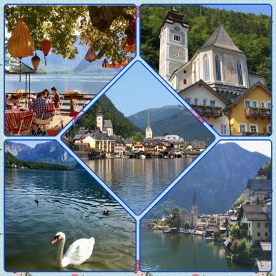 ♪中欧７♪ハルシュタット☆*:.世界で最も美しい湖畔の町。命名するなら白鳥の湖.:*☆