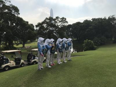 駐在のついでに 【その116】　“深☆高爾夫倶樂部 (Shenzhen Golf Club)" は、また是非ともプレーしたい、いいコースでした！(☆は“土”に”川”）