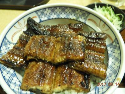 昼に鰻を食べて夜は氷見でお刺身、朝は民宿の少ないおかず、昼は富山で鮨、贅沢三昧でした。