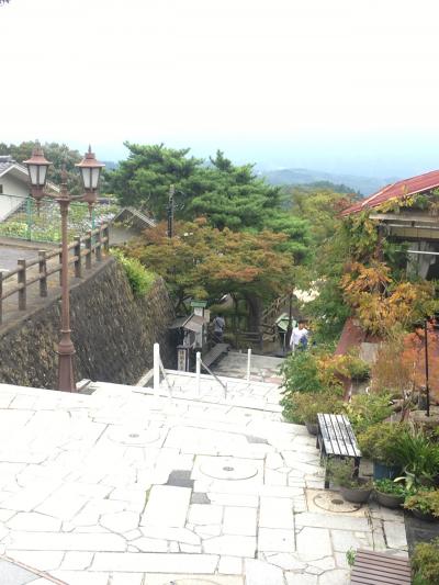 伊香保の温泉地！気持ち色づき始めたかなぁ～