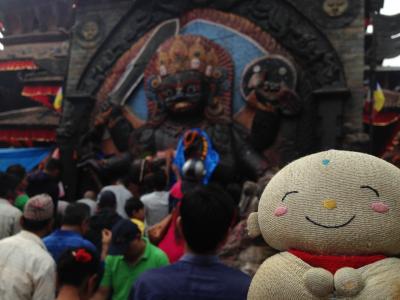 7年ぶりのネパール　たくさんの神さまと動物たちの像