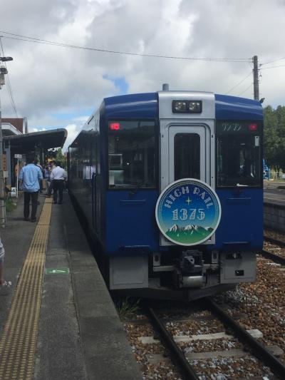 松本から高崎へ、普通列車とバス乗り継ぎの旅