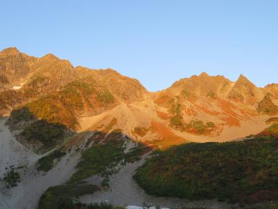 北アルプス涸沢　2017年9月