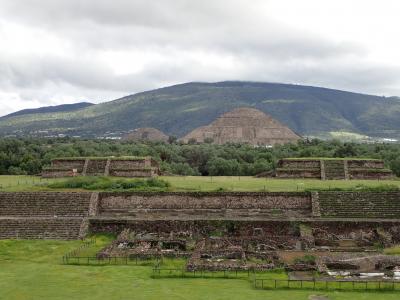 2017年９月 ＡＮＡ直行便でメキシコ旅行へ（その１・テオティワカン観光）