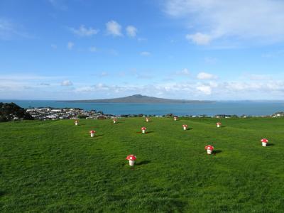 4連休で(?)クック諸島(3) 復路乗継時間でオークランド（ランギトト島＆デボンポート）