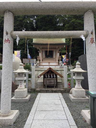 水戸黄門神社　水戸光圀公にあらせられるぞ!　控えおろう～