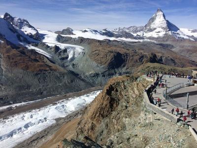 アルプス３大名峰と氷河特急　秋のスイス旅行その２　ツェルマット