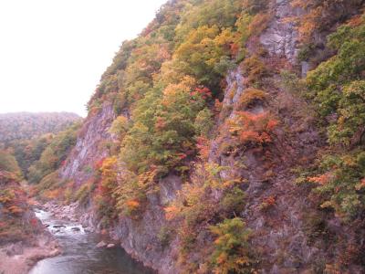 2017  錦秋  定山渓温泉  ぬくもりの宿 ふる川に泊まる  