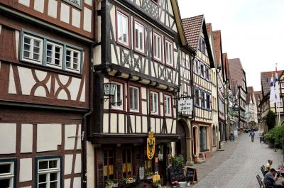 中世の面影残る石畳の坂の街、バート・ヴィンプフェン　新緑のドイツ・フランスの旅9-2