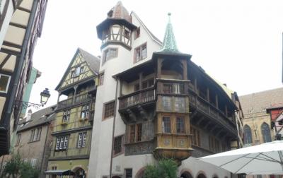 JAL利用アルザス地方マイナウ島ドイツ10日間の旅　　コルマール