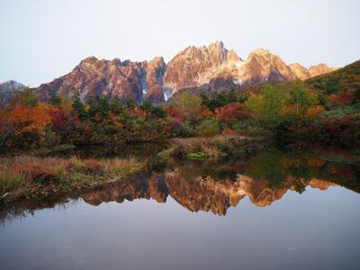 紅葉の裏剱　絶景の仙人池　（室堂ピストン♪）　