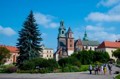 2017.8 　今年もマイルで　チェコ・オーストリア・ポーランド（＆ＩＳＴ・ＳＥＬ）　中世の美しい城と街並み　10）失敗続きのポーランド　クラクフ　前半