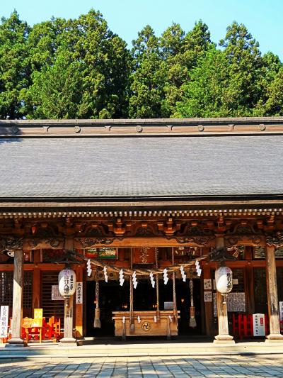 八戸3/5　櫛引八幡宮　南部の総鎮守・由緒深く崇敬され　☆国宝館で甲冑も見学