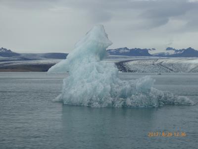 アイスランド大自然めぐり　４日目南西アイスランドとヨークルサルロン氷河湖