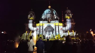 2017年晩秋のハンブルク、ベルリンへ　その１３　ベルリン Festival of Lights 2017