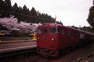 宮崎・熊本、桜と豪雨のドライブ、ちょこっと電車。