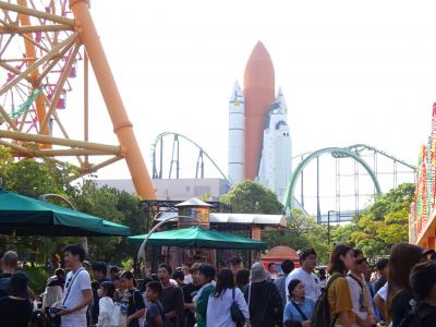 名残惜しくスペースワールド（閉園まであと２か月）