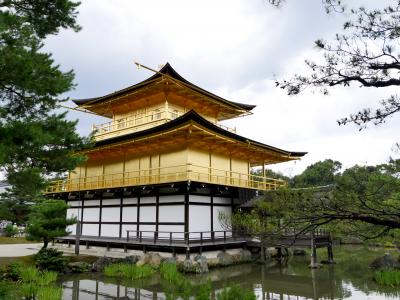 2017.7フィンランドの友人と奈良・京都へ6-定番の金閣寺に行く