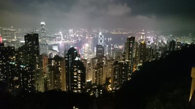 2017.9 初めての香港【1日目】夜景ツアー