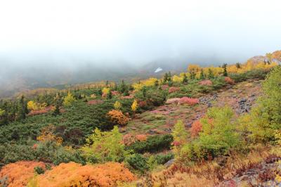 一足早い紅葉を見る為長野の山に登り続ける一人旅３日目