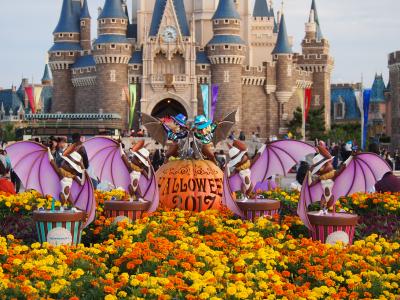 ディズニーハロウィーン２０１７ ｉｎ ディズニーランド［前編］ハロウィーンのパレードや花火などを楽しみました...