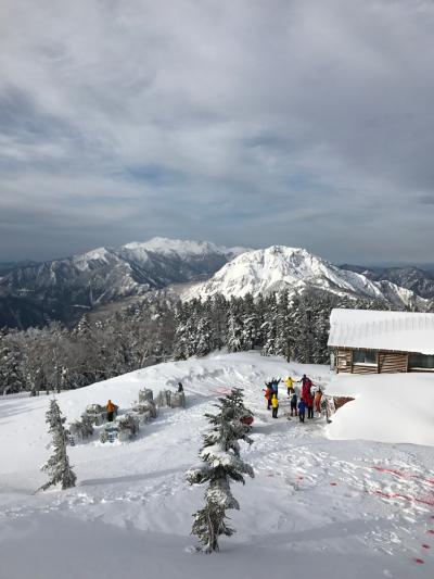 西穂山荘一泊旅行