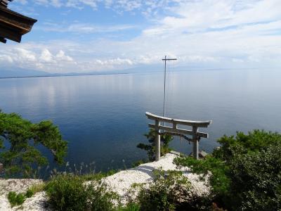 琵琶湖　パワースポット竹生島へ