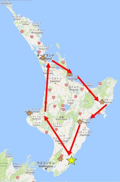 ＮＺ北島ワイナリー巡り旅行記3、マーティンボロ、2016.10