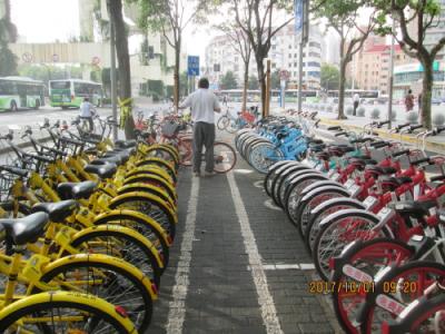 上海の貸自転車・８社が倒産、運営は４社に