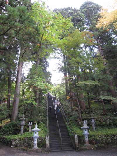 秋晴れの戸隠五社巡り