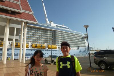 母子3人、シンガポールクルーズ♪7 乗船5日目