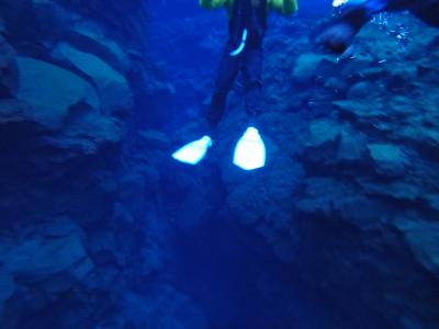 ★New★初のアイスランドで寒中シュノーケリング(到着~1日目)