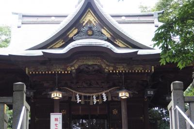 白旗神社　藤沢　自刃した源義経を祀る神社　切ない・・・